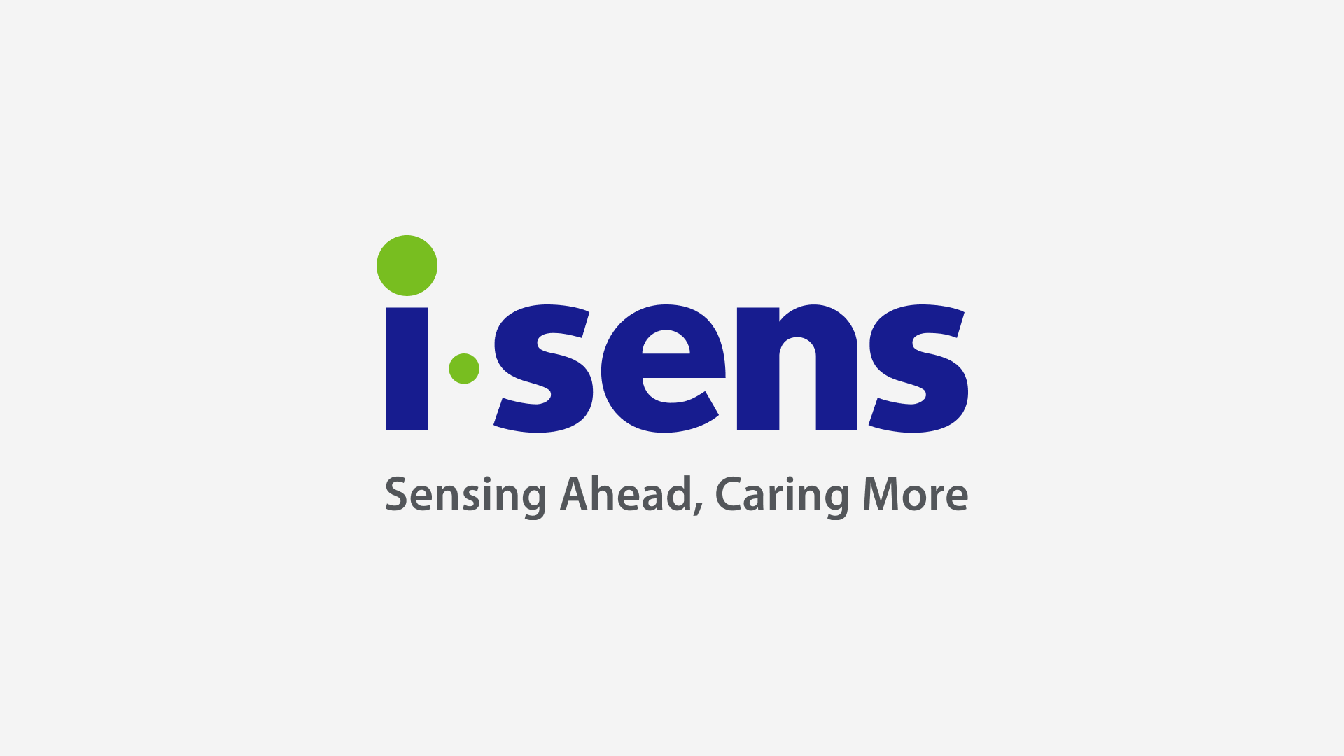 아이센스 공식 로고 (i-sens.co.kr)