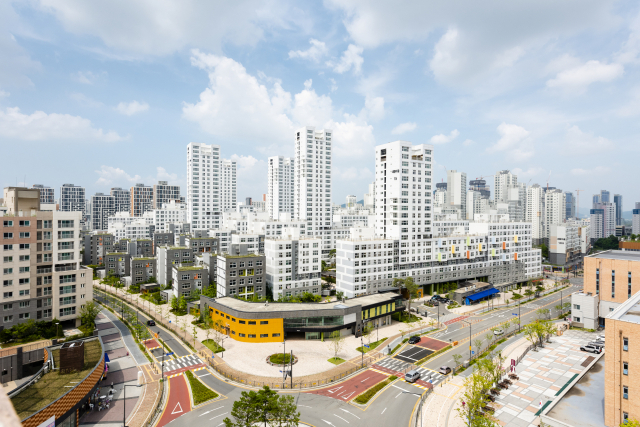 임대아파트 단지 전경